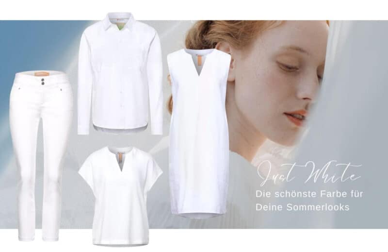 Weiß! Die Trendfarbe für Deinen Sommer Style.