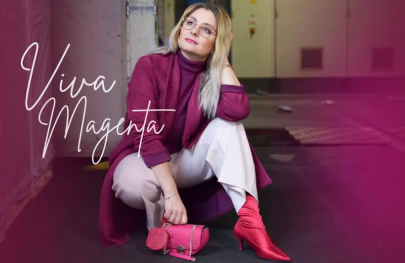 So kombinierst Du Viva Magenta und Magenta am besten!