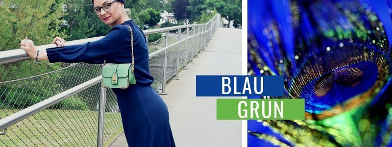 Blau-kombinieren-Gruen-Outfit