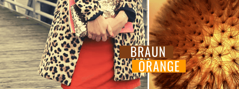 Braun-kombinieren-Braun-und-Orange