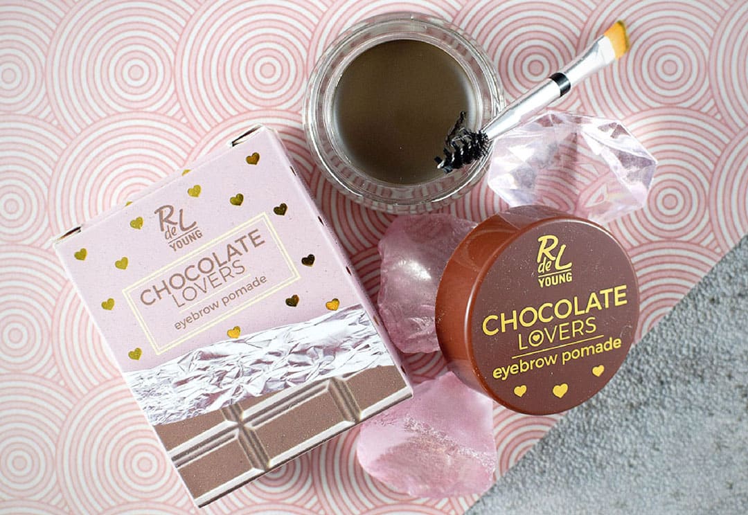 Chocolate Lovers LE, RdeL Young, Swatch, Eyebrow Pomade