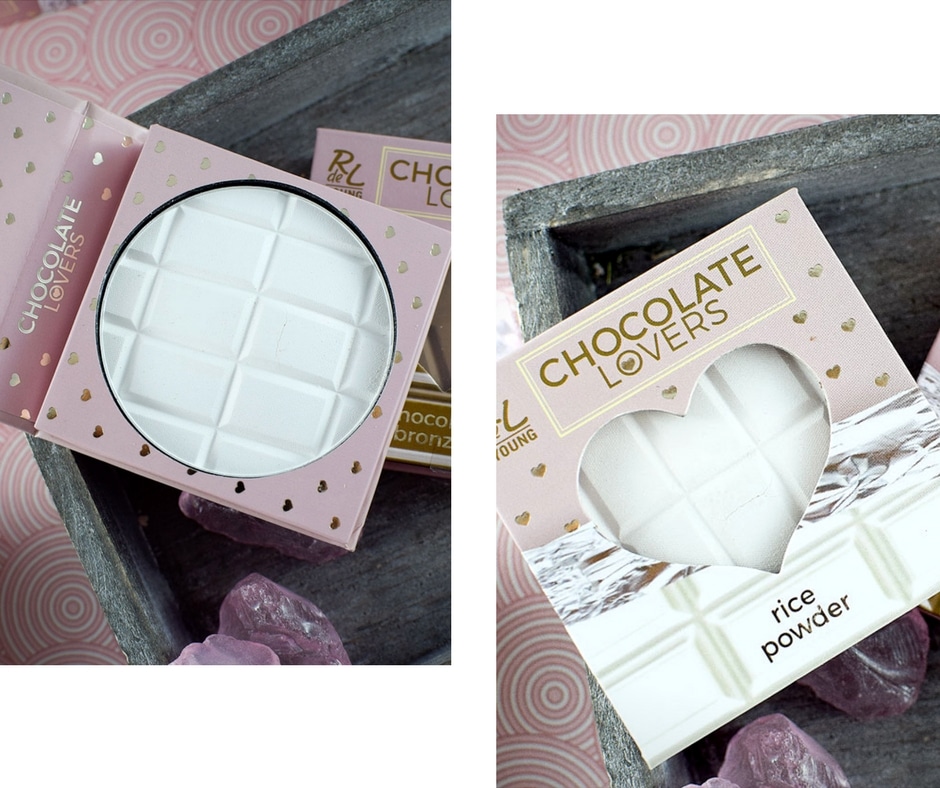 Chocolate Lovers LE, RdeL Young, Swatch, Rice Powder
