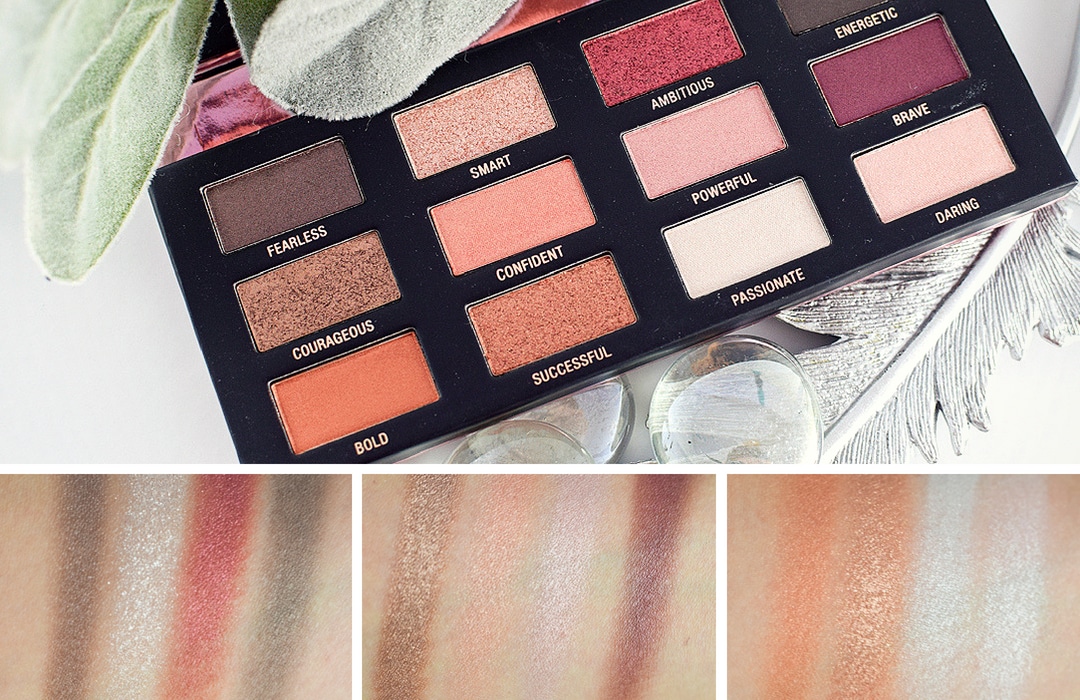 L.O.V The Rose x Copper Eyeshadow Palette, Swatch und Review