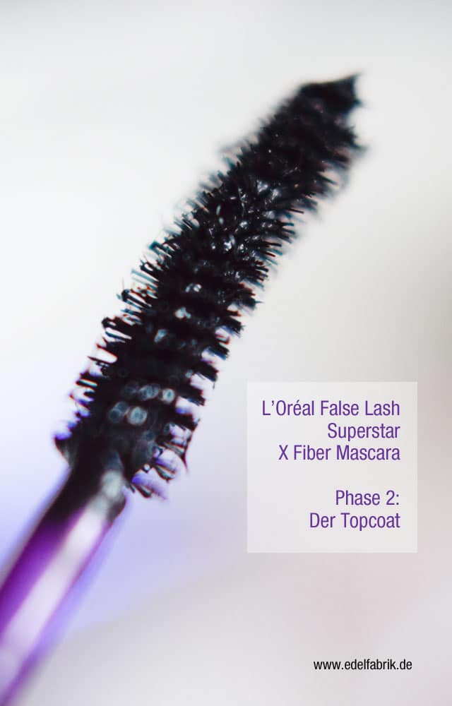L'Oréal False Lash Superstar X-Fiber Mascara, Phase 2, Topcoat