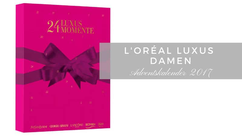Beautyadventskalender für Frauen, L’Oréal 24 Luxusmomente Damen Adventskalender 2017