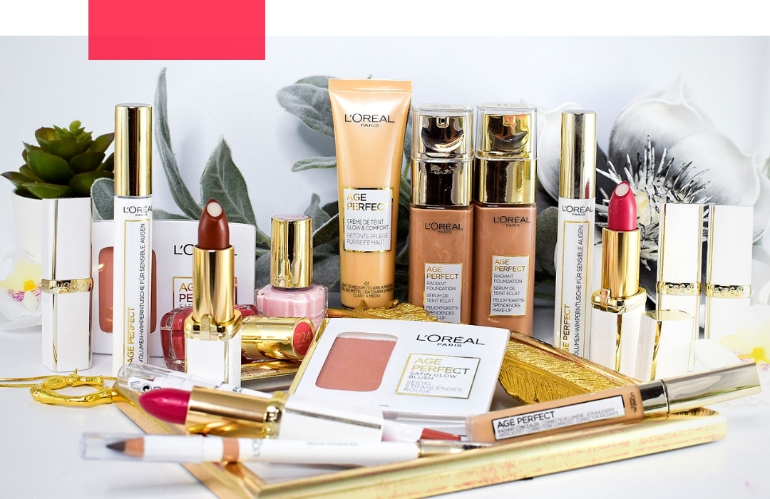 Übersicht und Test der L'Oréal Age Perfect Kosmetik Produkte
