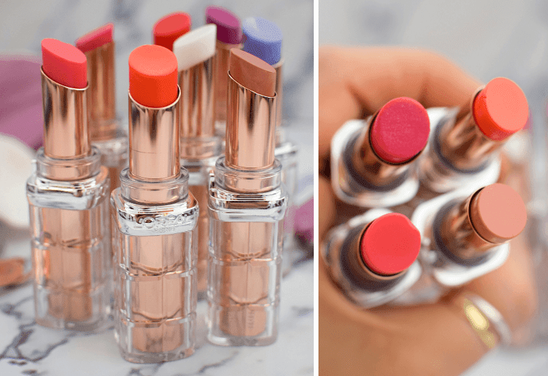 Review und Swatches zu den L'Oréal Paris Color Riche Plump & Shine Lippenstiften
