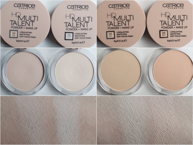 catrice, HD Multitalent, Powder and Make Up, Swatch