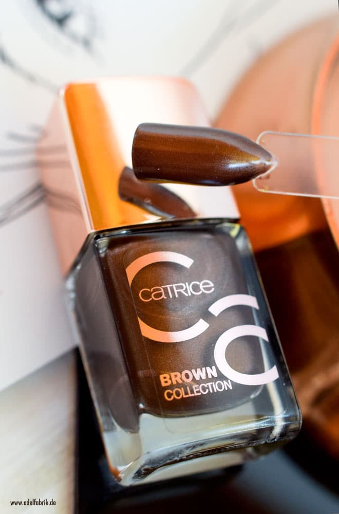 Catrice Brown Collection 04 Unmistakable Style, Swatch