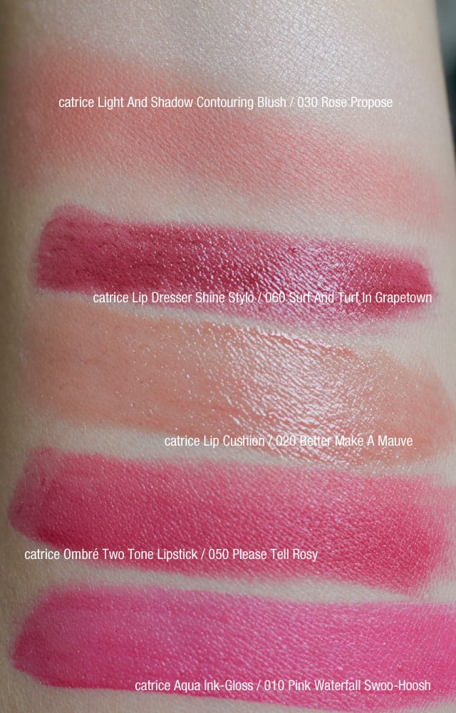 Catrice Swatches, Lippenstifte, Blushes, Sortimentsupdate, Review
