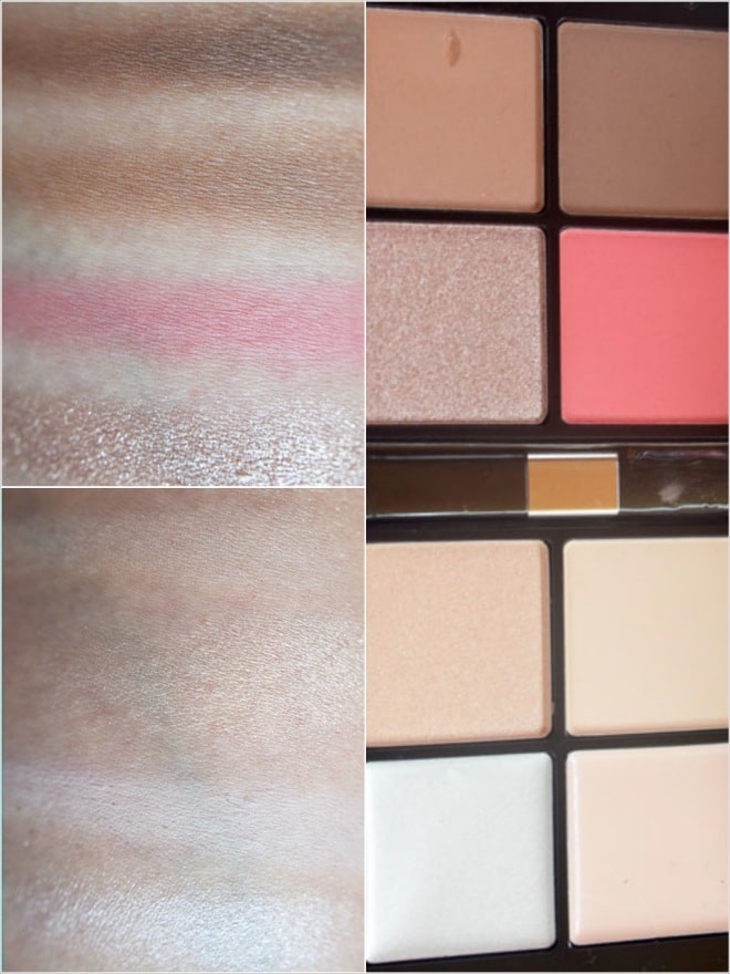 catrice Professional Make Up Techniques Face Palette, swatch