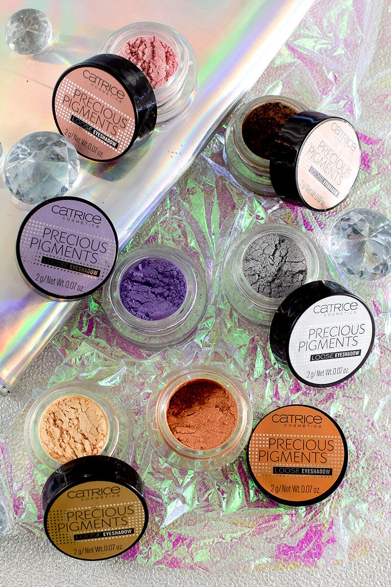 Catrice Precious Pigments Loos Eyeshadows, Catrice neues Sortiment Frühjahr Sommer 2018,
