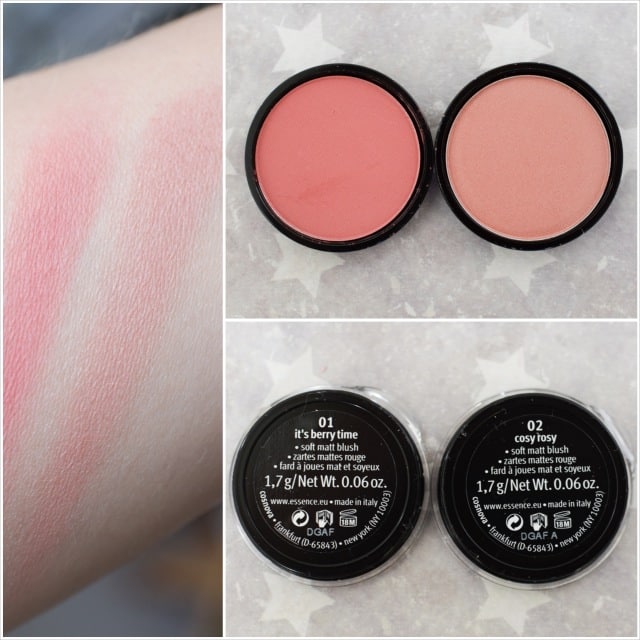 essences Sortimentsupdate my must haves review 2017, swatches blush