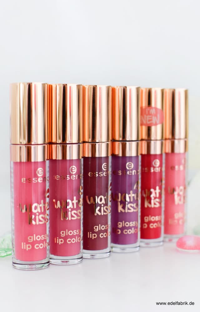 essence sortimentsupdatewater kiss glossy lip colour