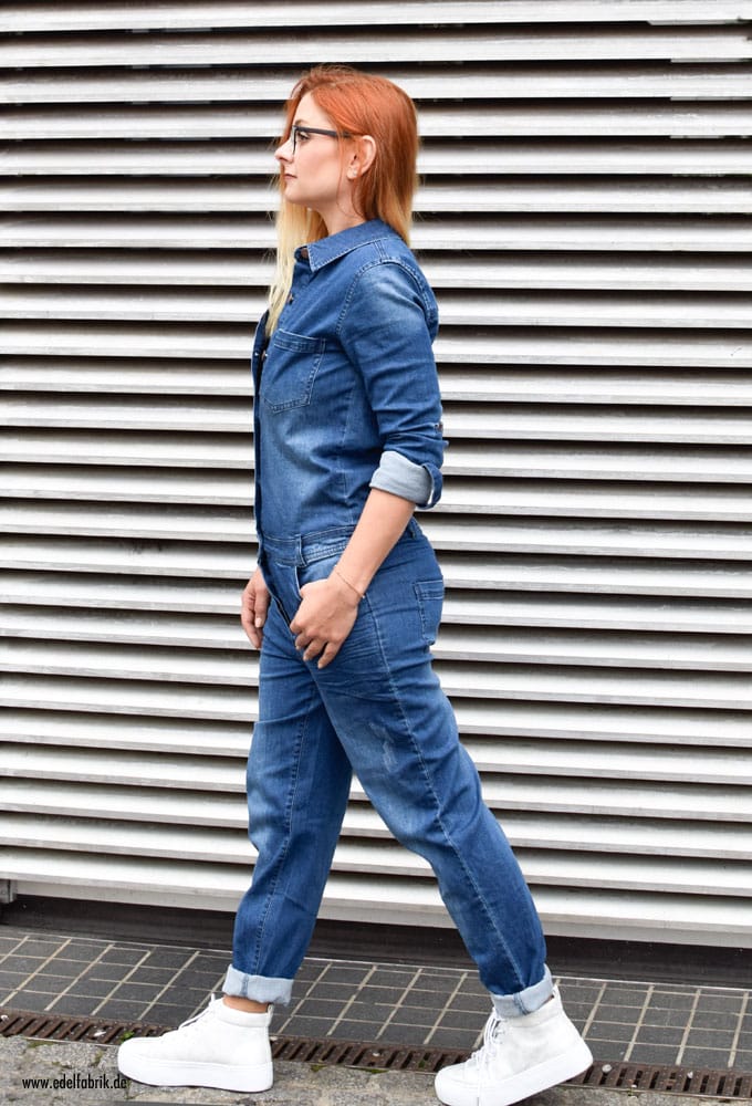 DerJeansoverall von Heidi Klum, Jeans Jumpsuit Heidi Klum