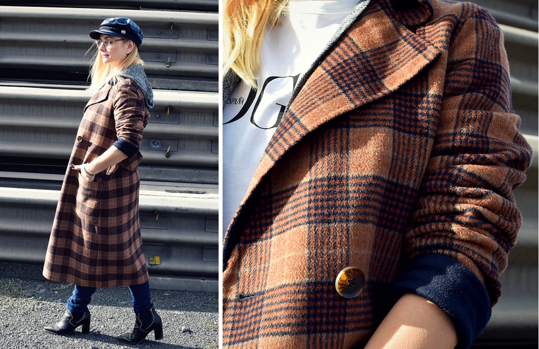 wie trägt man das Karo Muster, Modeblog für Frauen ab 40