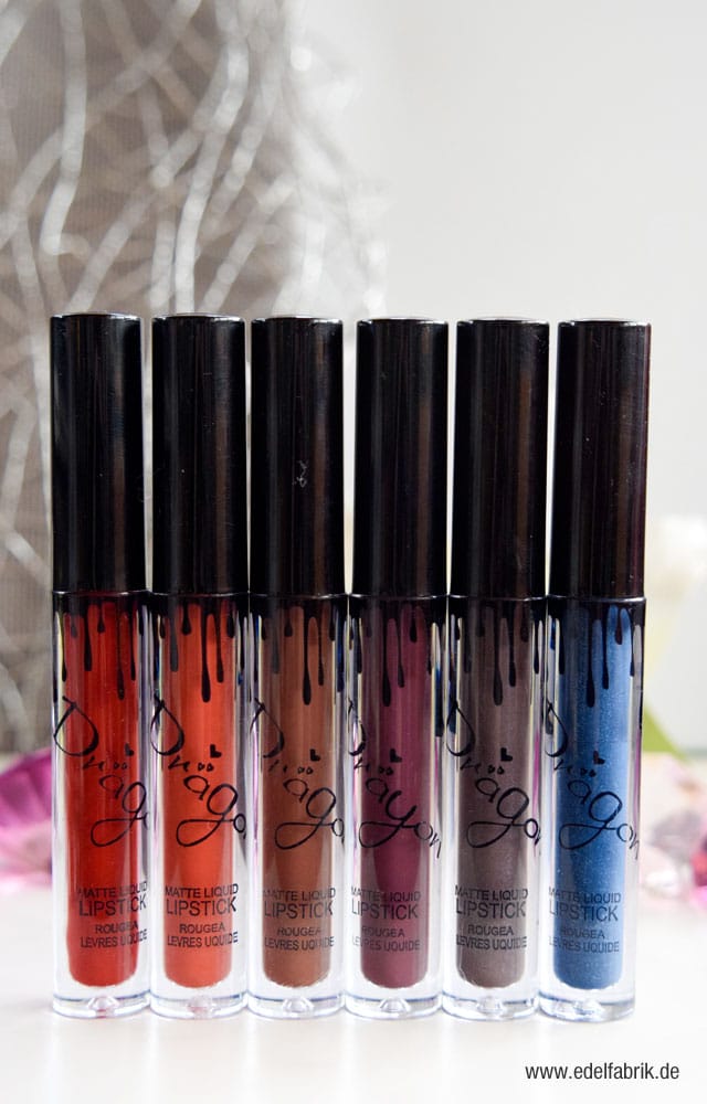 Die Dunklen Töne der Kylie Jenner Lipstick Dupes von amazon