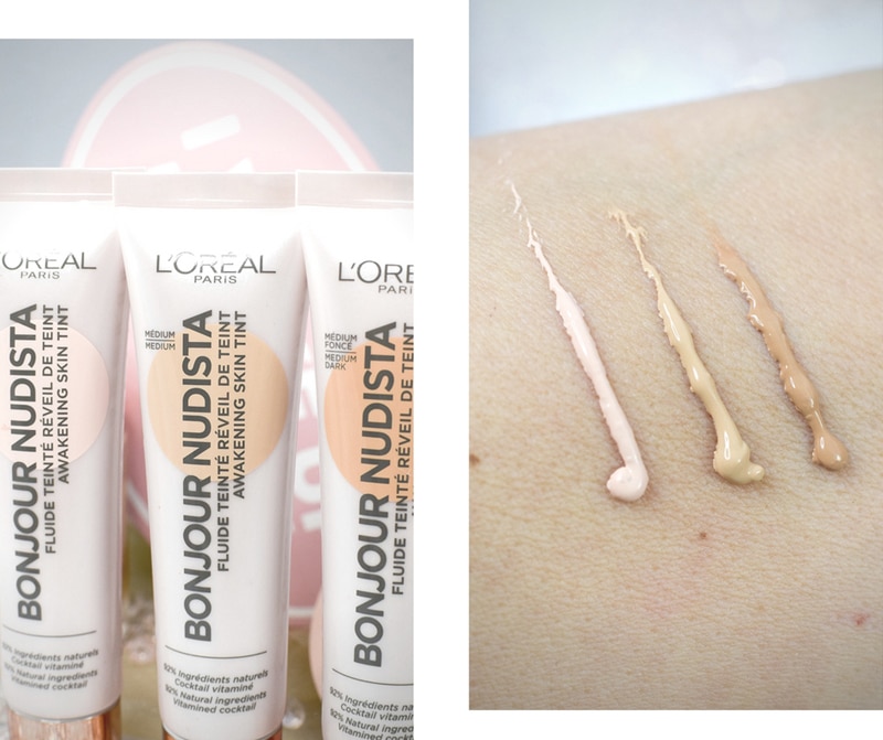 L'Oréal Paris Bonjour Nudista Awakening Skin Tint, BB Cream, Swatch, Review