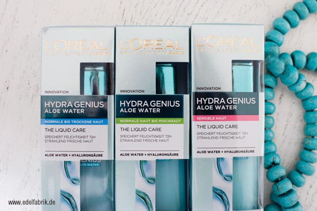 L'Oréal Hydra Genius Aloe Water, neue Pflege