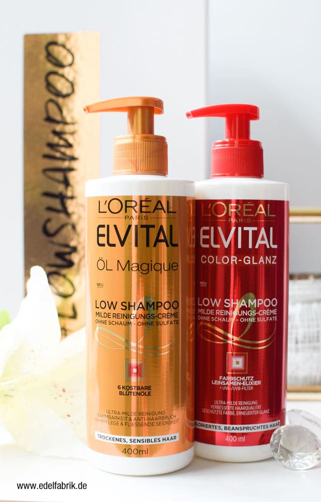 Wie wirken die neuen Low Shampoos von Elvital, Review