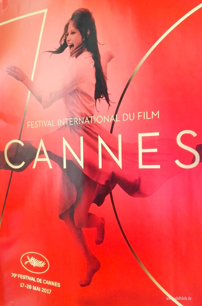 Das Plakat der 70 Filmfestspiele in Cannes