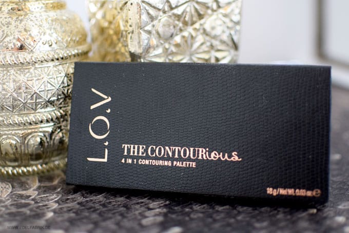 LOV The Contourious 4in1 Contouring Palette,
