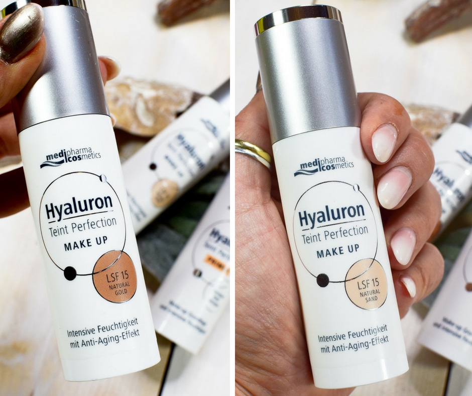 Medipharma Cosmetics Hyaluron Teint Perfection Make up Review und Swatch