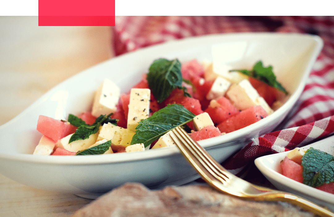 Wassermelone-Feta-Salat-Rezept