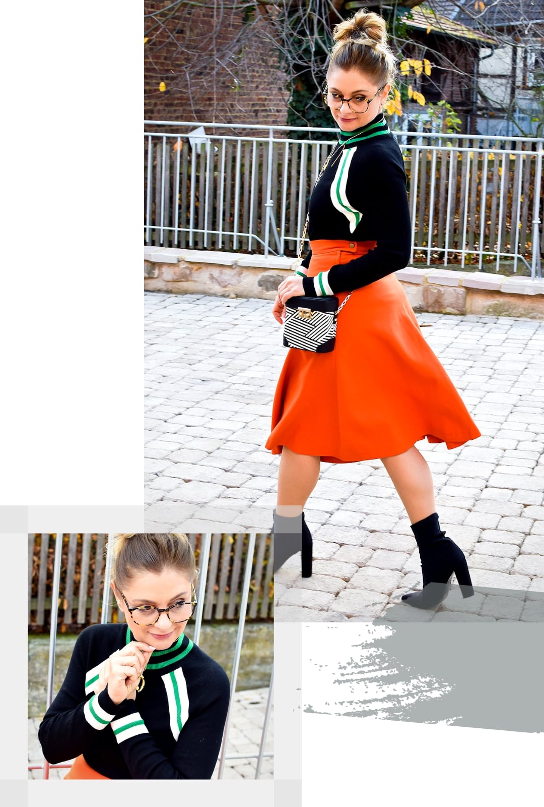 Welche Farben passen zu Orange? Wie style ich Orange? Modeblogger Tipps