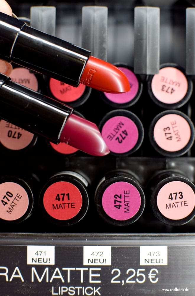 trend IT UP Ultra Matte Lipstick, neues Sortiment, neue Farben, 471, 472