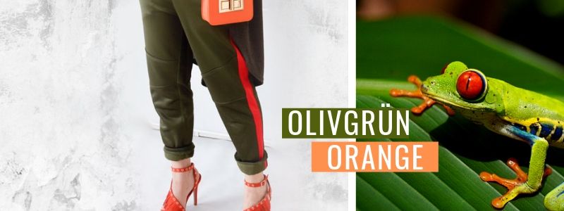 Olivgrün-und-Orange-kombinieren