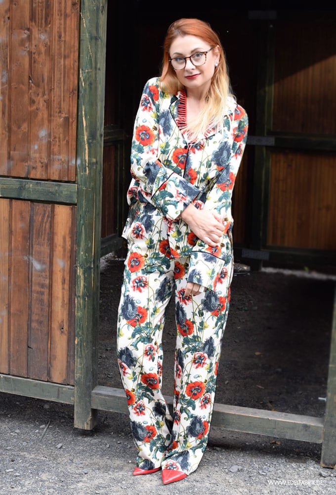 Streetstyle mit Pyjama, Moder für Frauen über 40