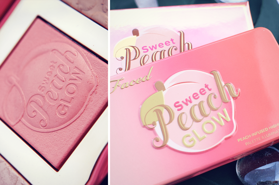 Erfahrung und Test Too Face Sweet Peach Glow Palette