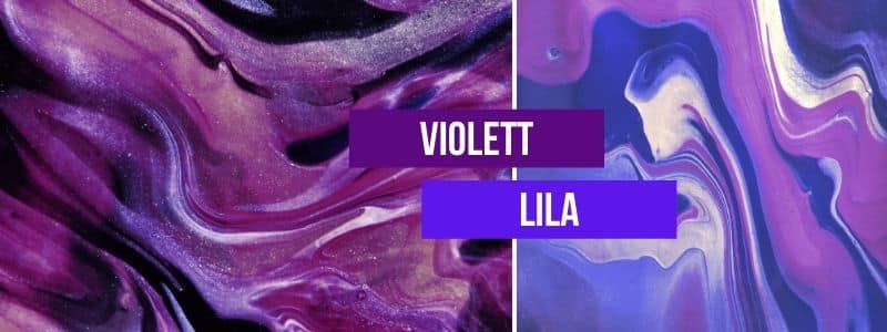 Violett-Lila-kombinieren