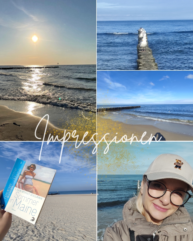 Impressionen vom Ostsee Strand im Kolberg im Winter.