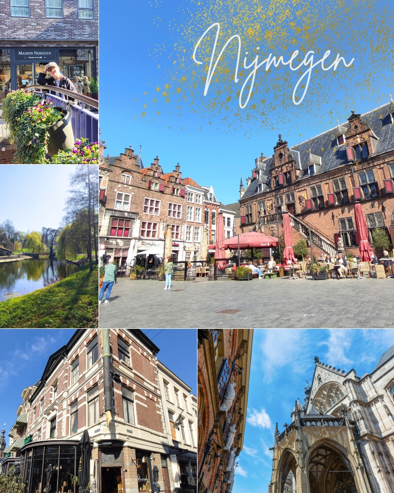 Verschiedene Bilder von Nijmegen während meiner Reise mit Viva Cruises.