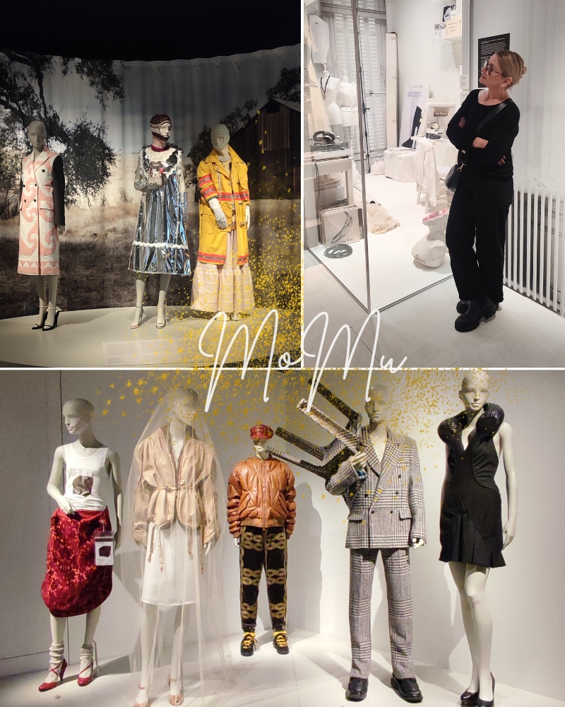 Blick in die Collection des Modemuseums Antwerpen. Eine besondere Sehenswürdigkeit der Stadt.